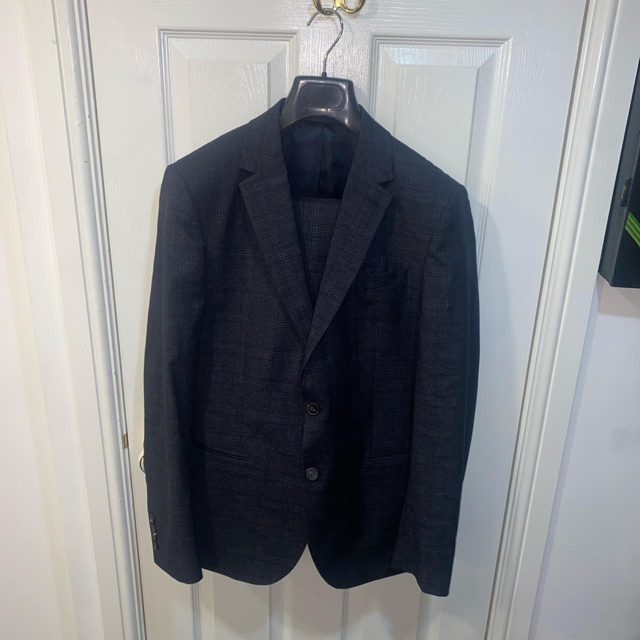 Reiss Men's Navy Suit | Depop