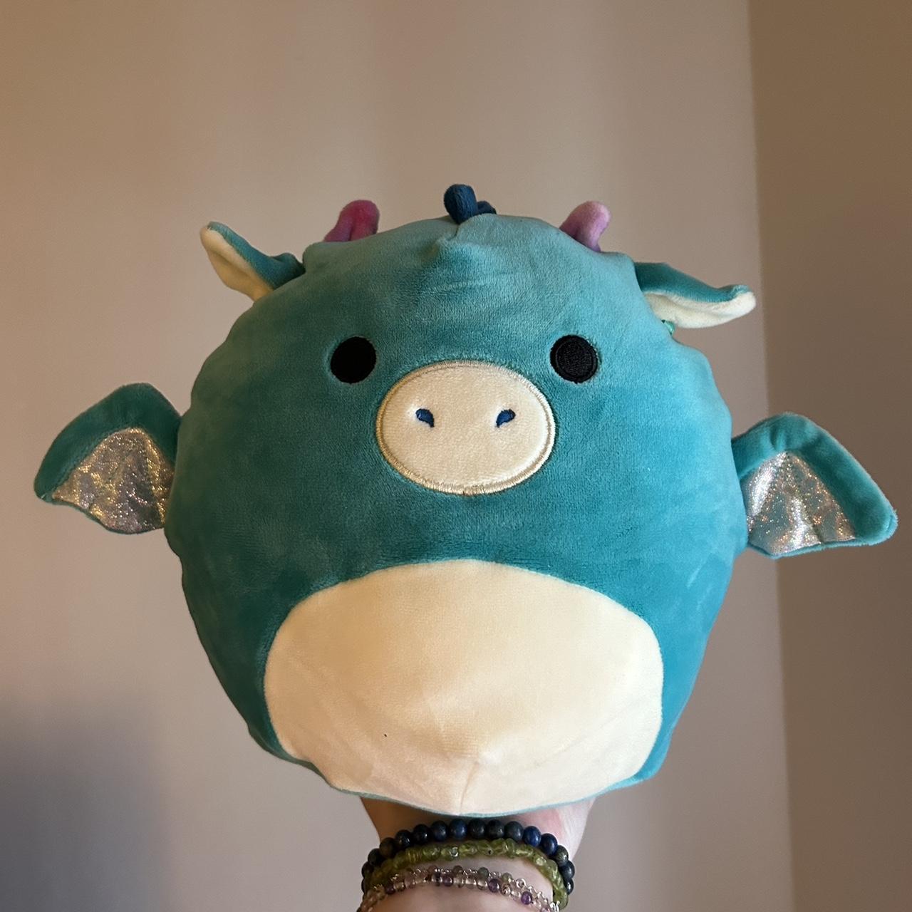 8” tatiana the dragon squishmallow BNWT, display - Depop