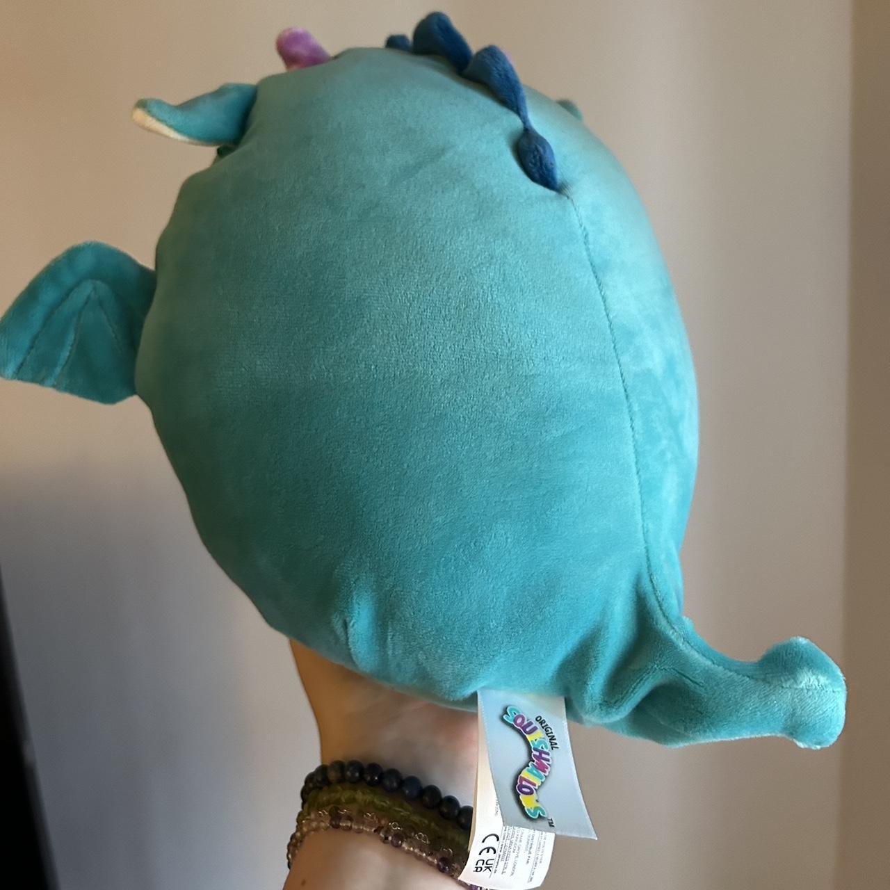 8” tatiana the dragon squishmallow BNWT, display - Depop