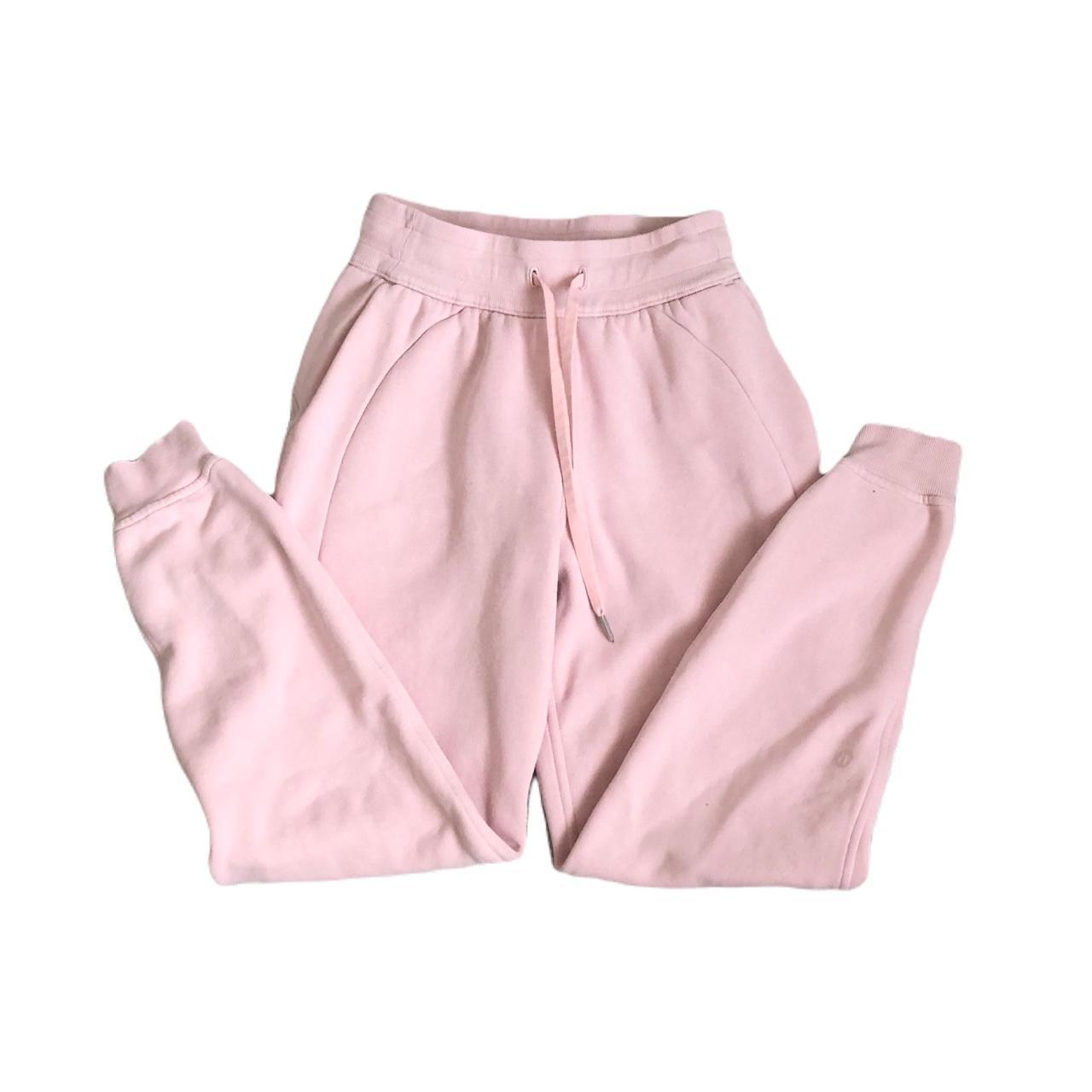 Drawstring Lululemon Pink Joggers Lululemon Beyond The Studio