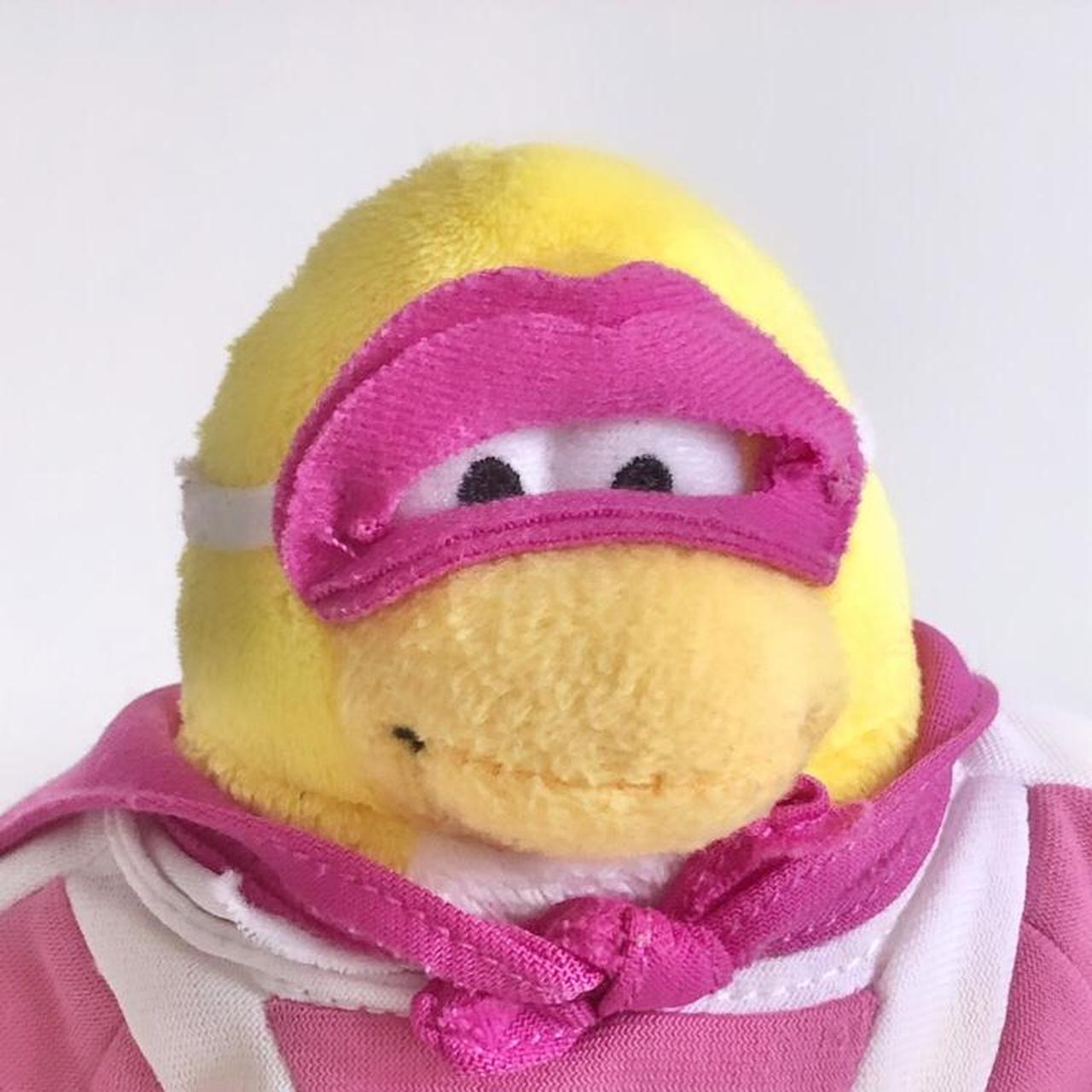 Club penguin superhero plush 💛 -16cm tall Depop