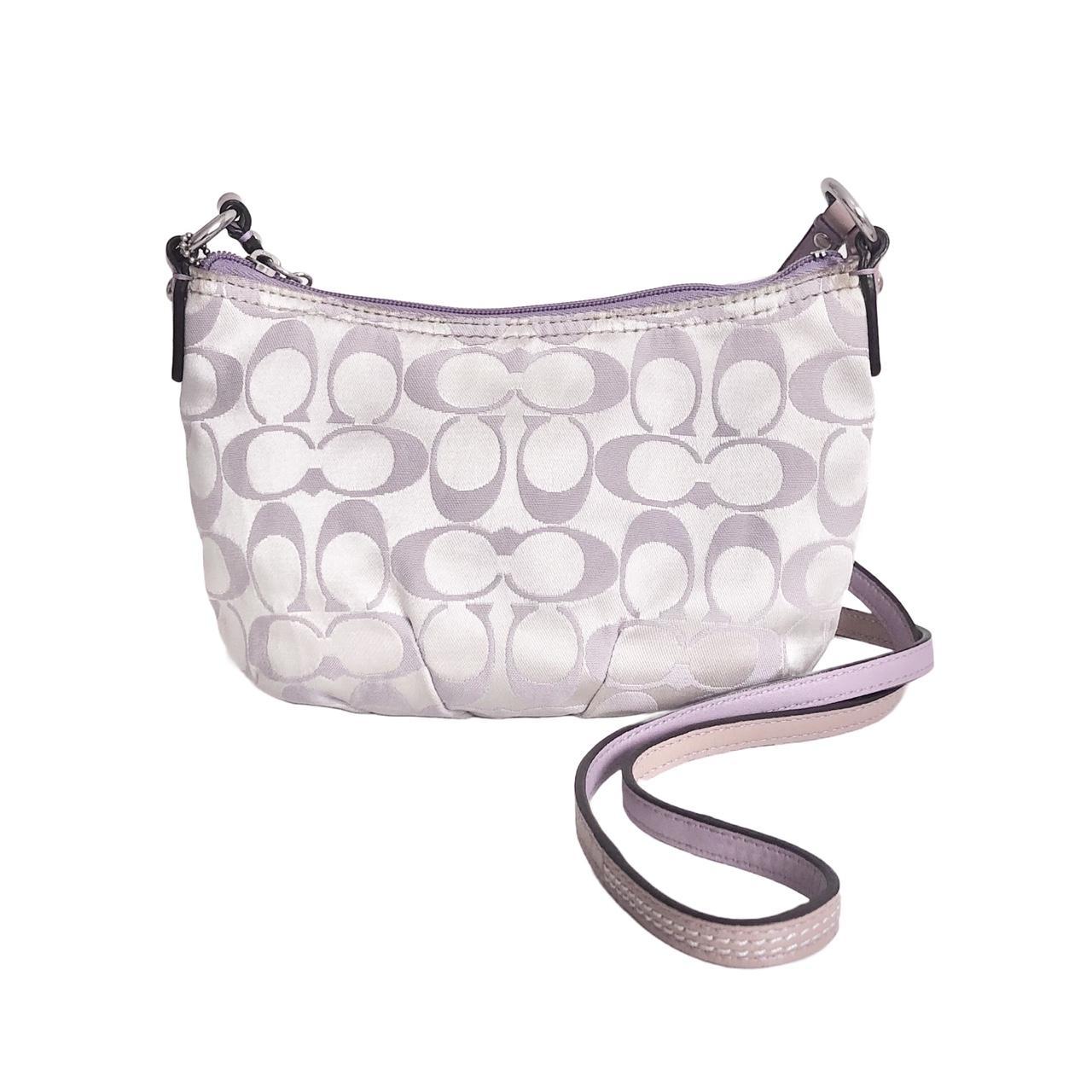 Authentic Lilac Lavender Woman's Coach Purse store