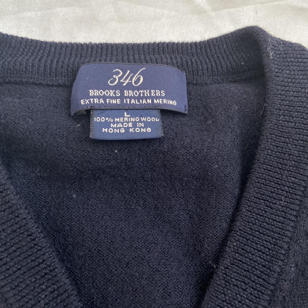 Brooks brothers extra fine sale italian merino