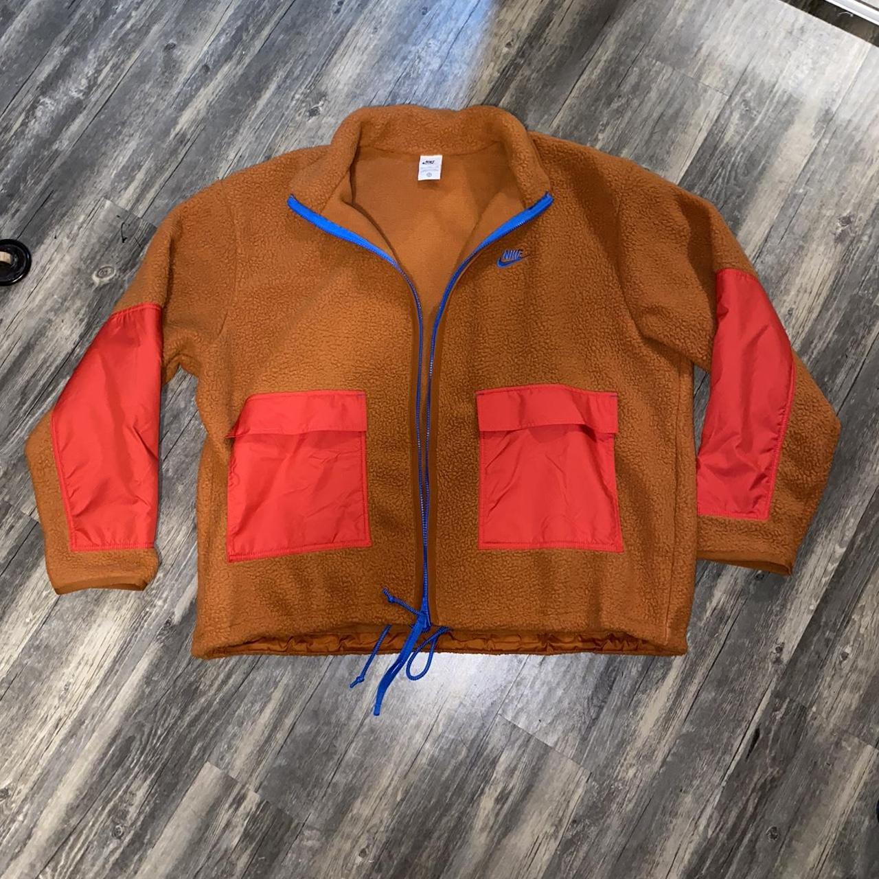 oversized nike zip up