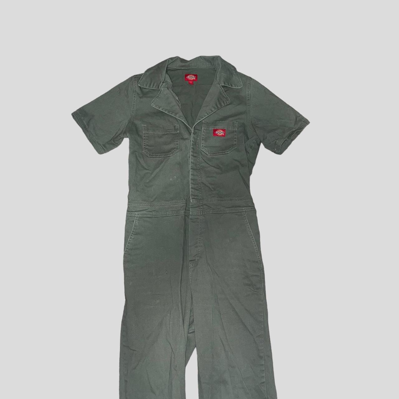 Dickies Women's Green Jumpsuit Depop