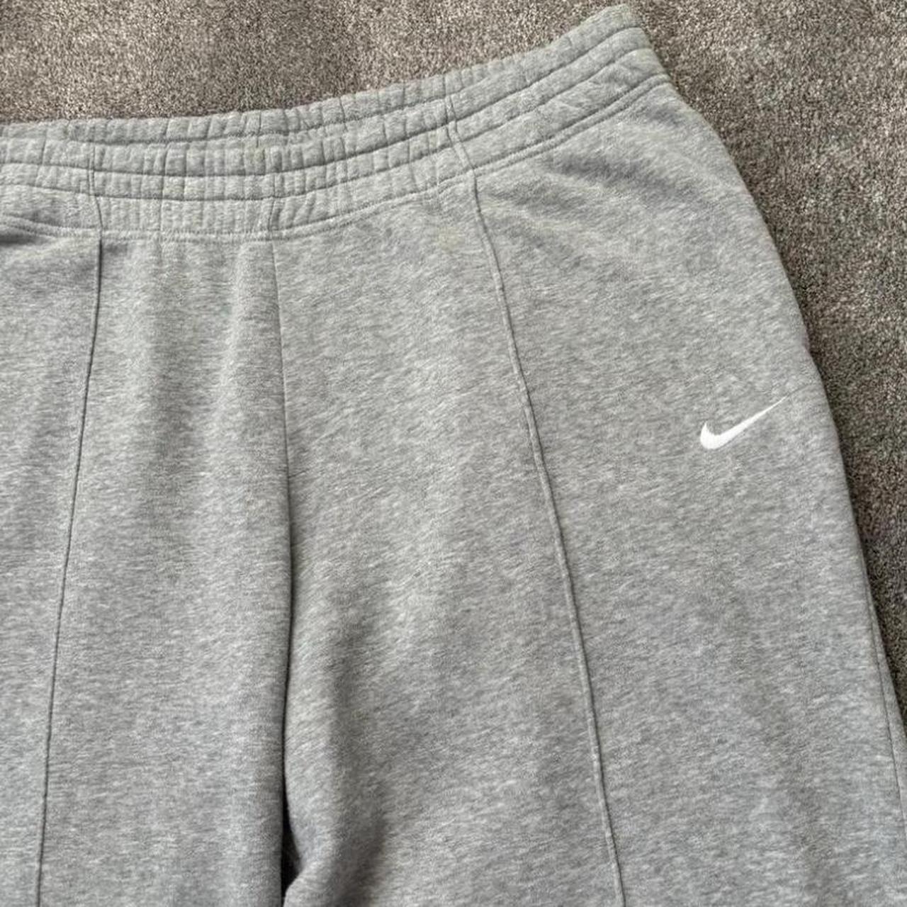 Nike NRG Joggers Grey sweatpants with sick tapered... - Depop