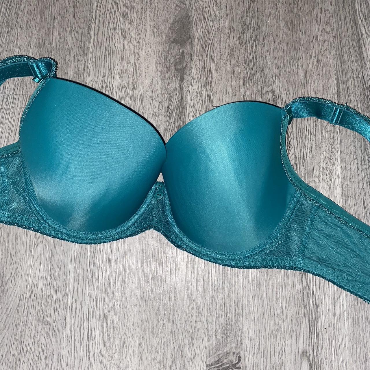 Women s Freya Lingerie 28G bra turquoise green Depop