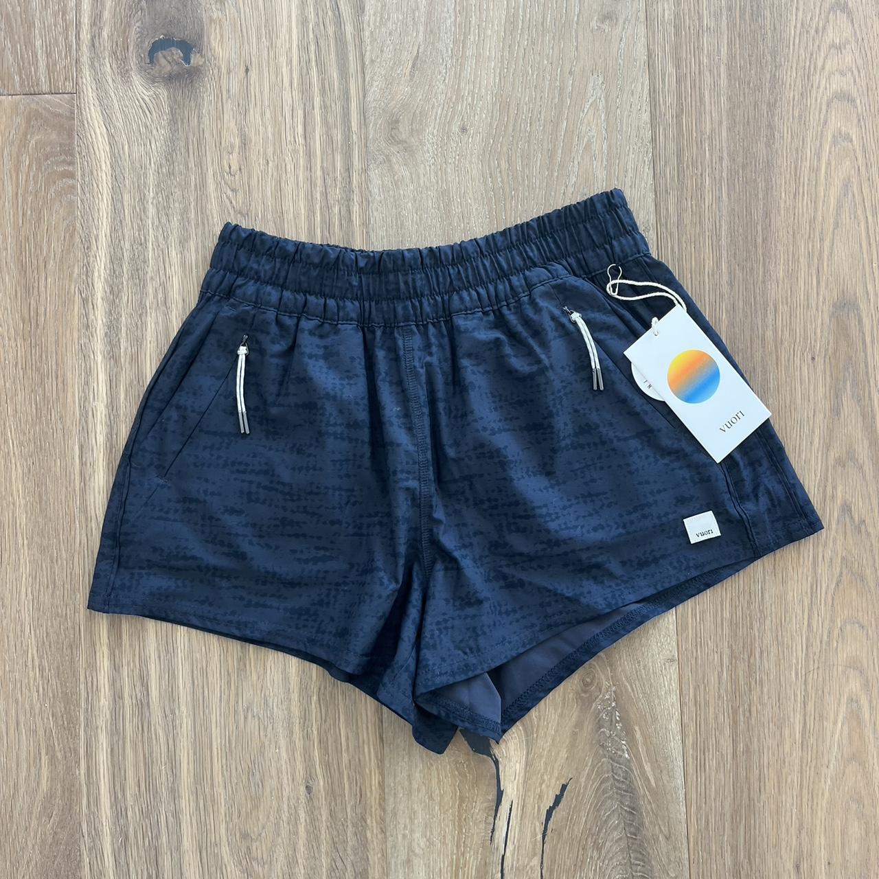 Vuori Women's Navy Shorts Depop
