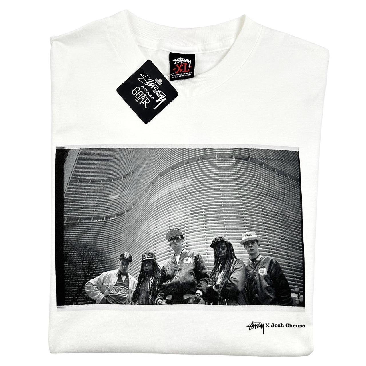 レア】Stussy × Josh Chese 限定コラボTシャツ-