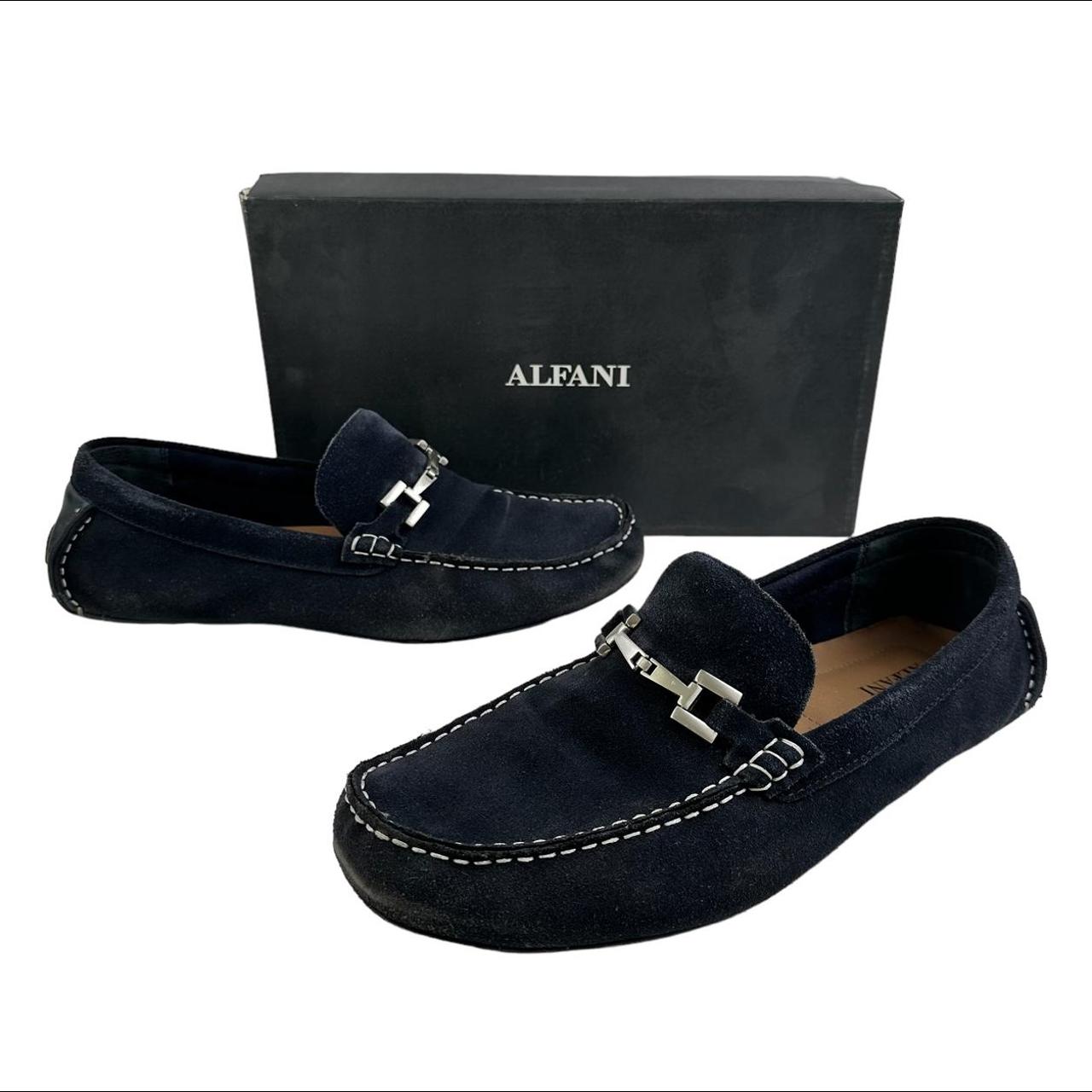 Alfani blue hot sale suede shoes