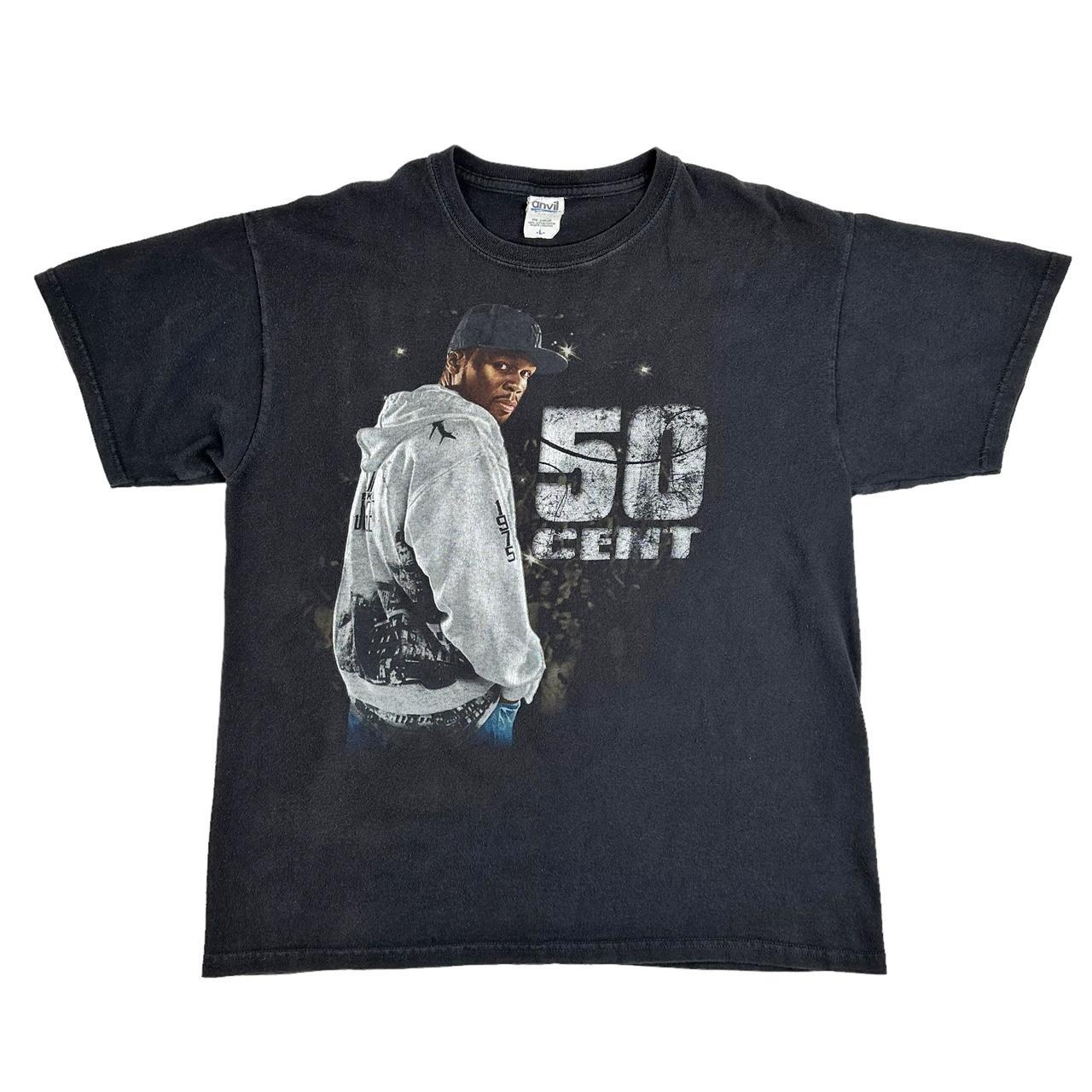 50 Cent The Invitation Tour 2010 Rap Tee Size L...