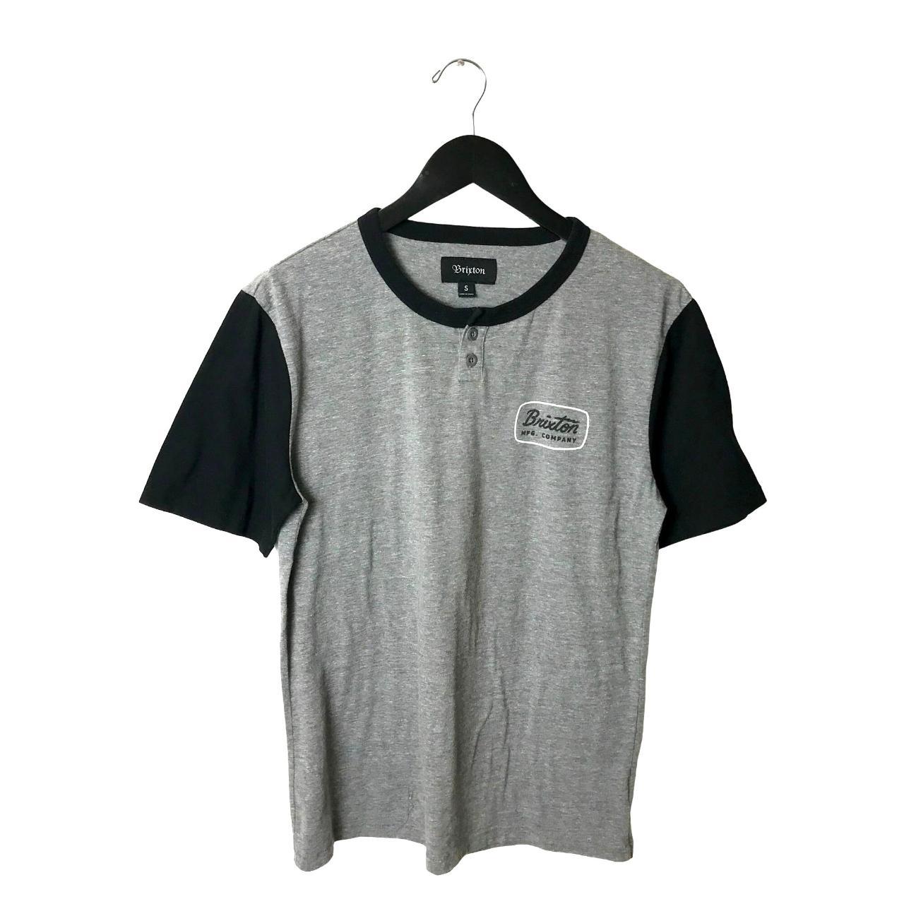 Brixton Men's Grey T-shirt (2)