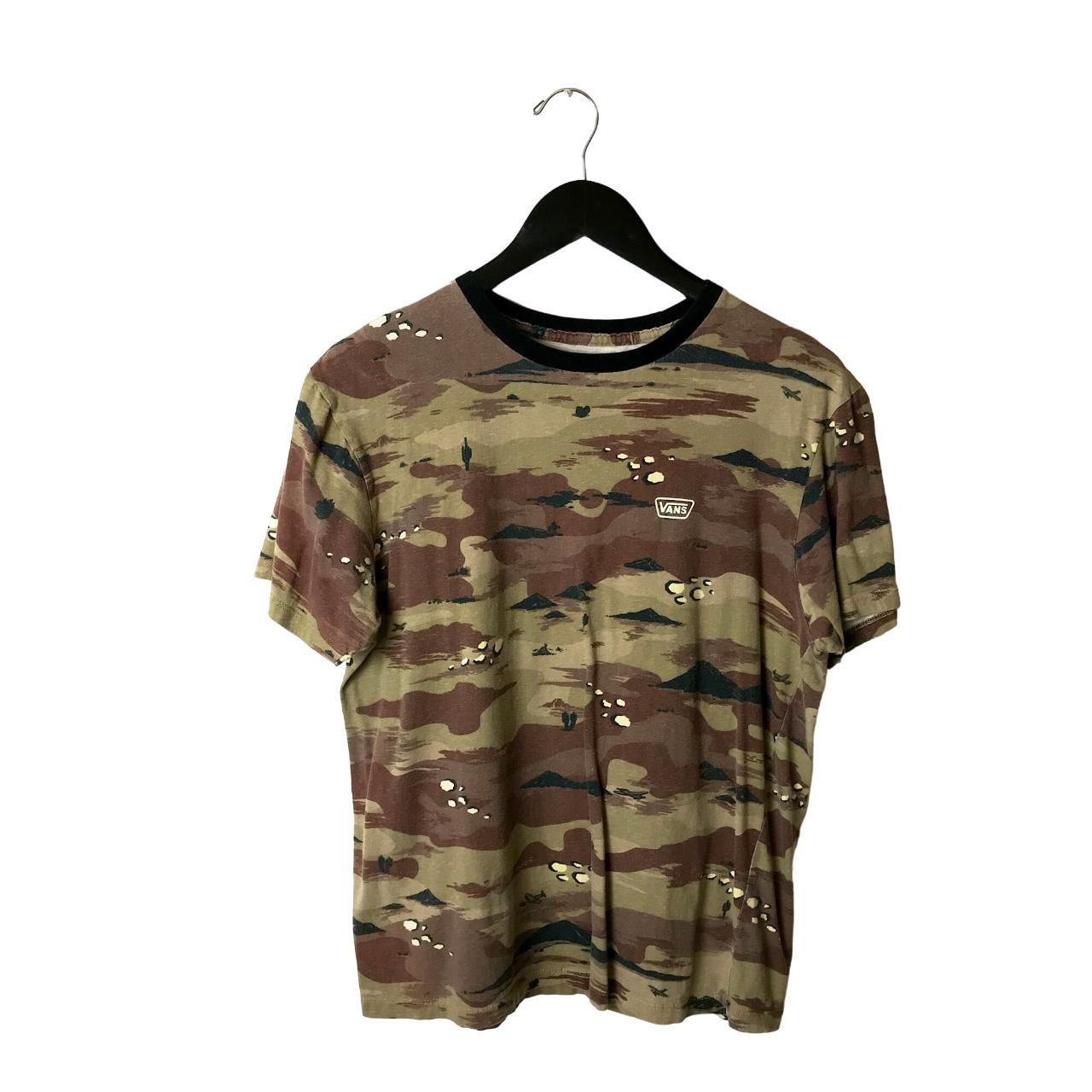 Vans store camo shirt