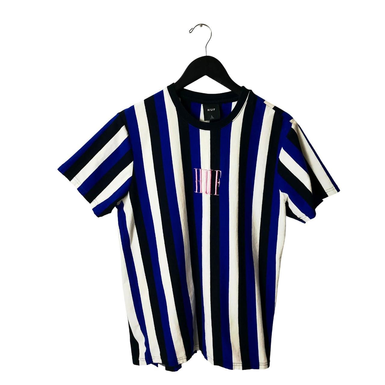 huf vertical striped shirt