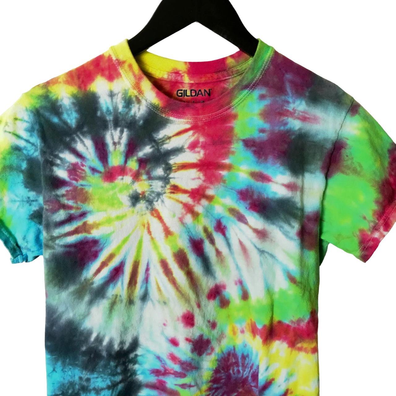 Gildan T Shirt Colors Spiral Festival Tie Dye Tee... - Depop