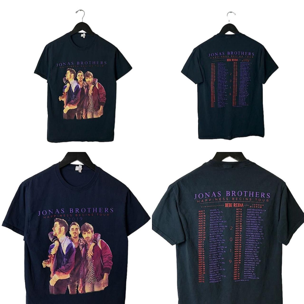 jonas brothers happiness begins tour shirt