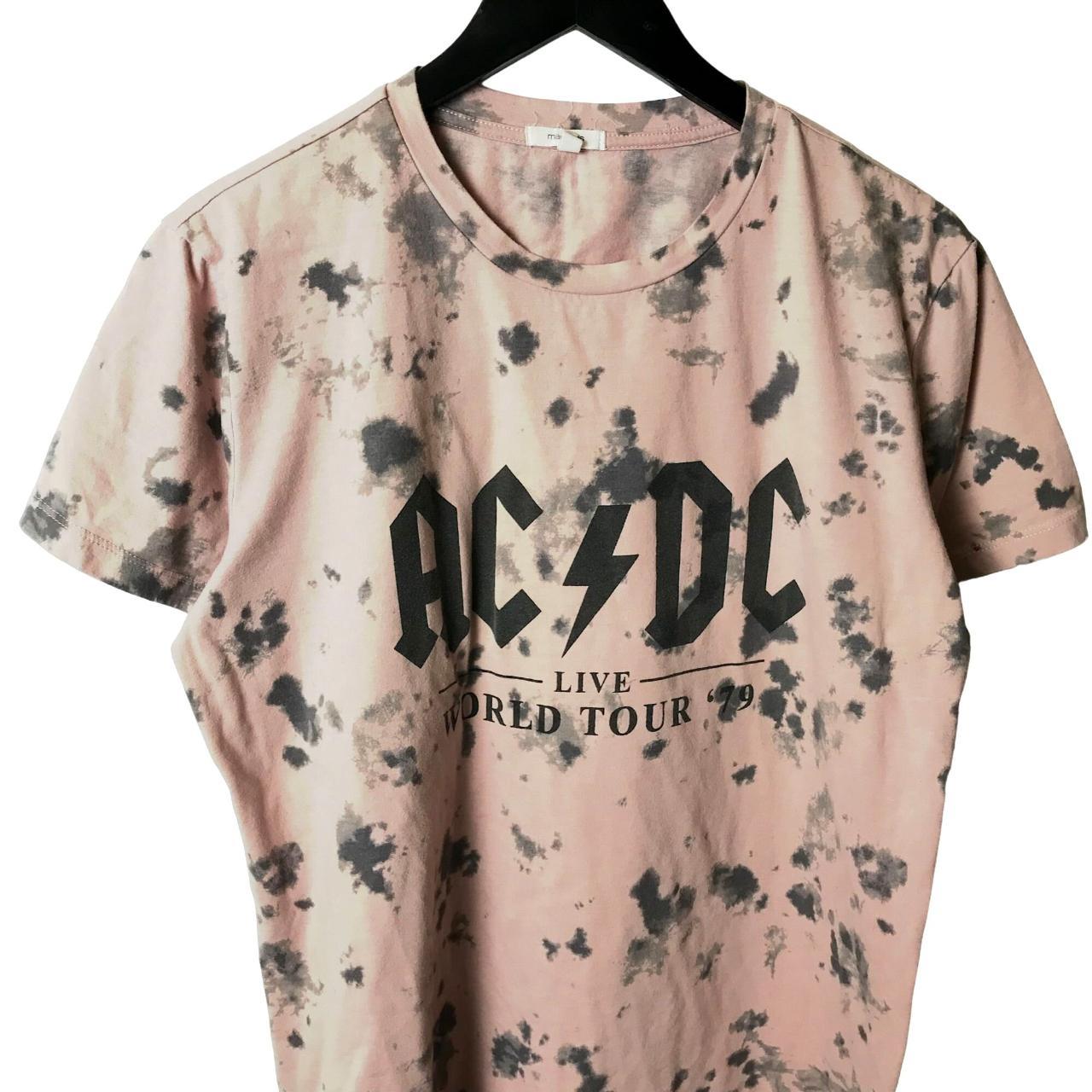 ACDC World Tour Live T Shirt Australian Rock Band... - Depop