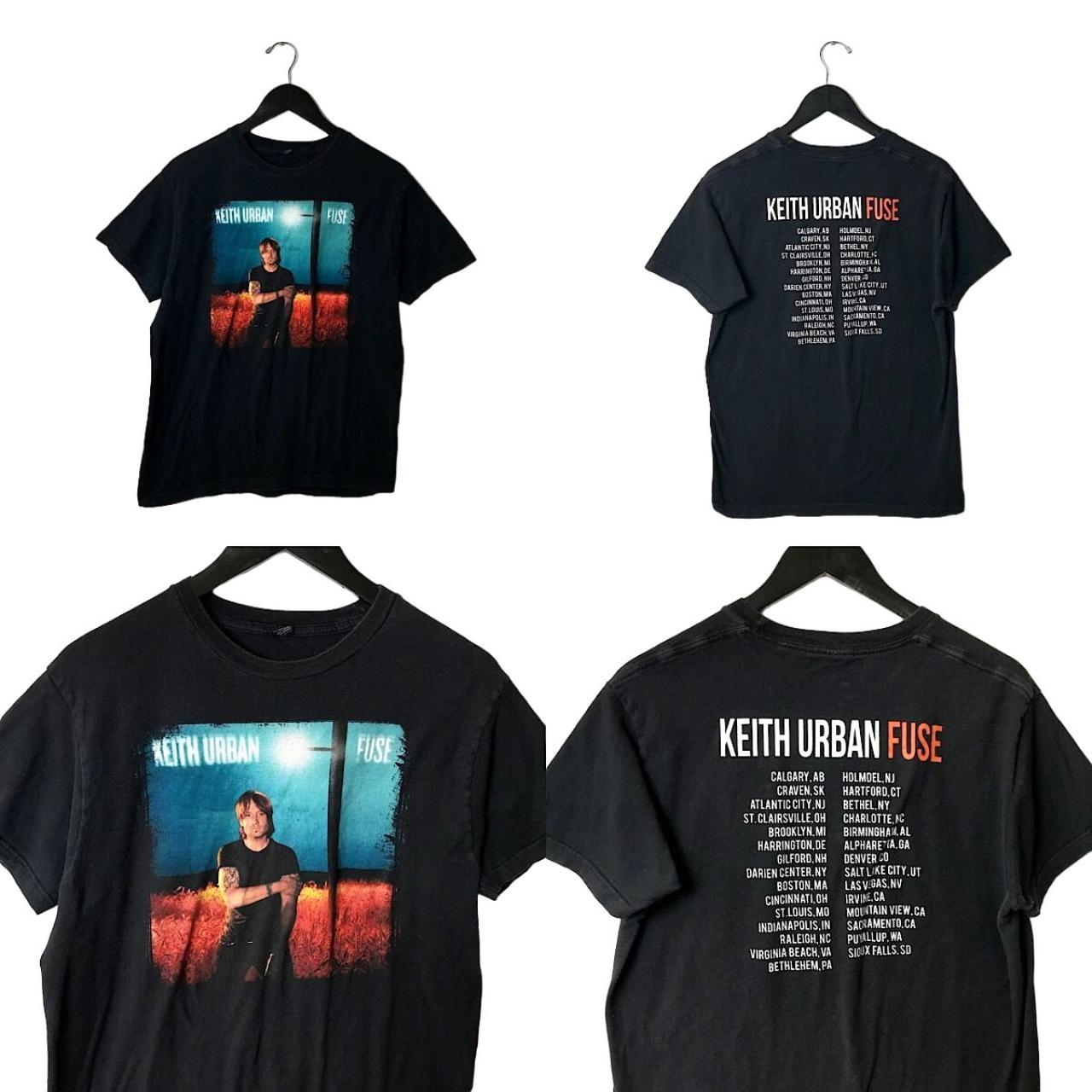 2014 Keith Urban Fuse T Shirt Tour Artist Concert... - Depop