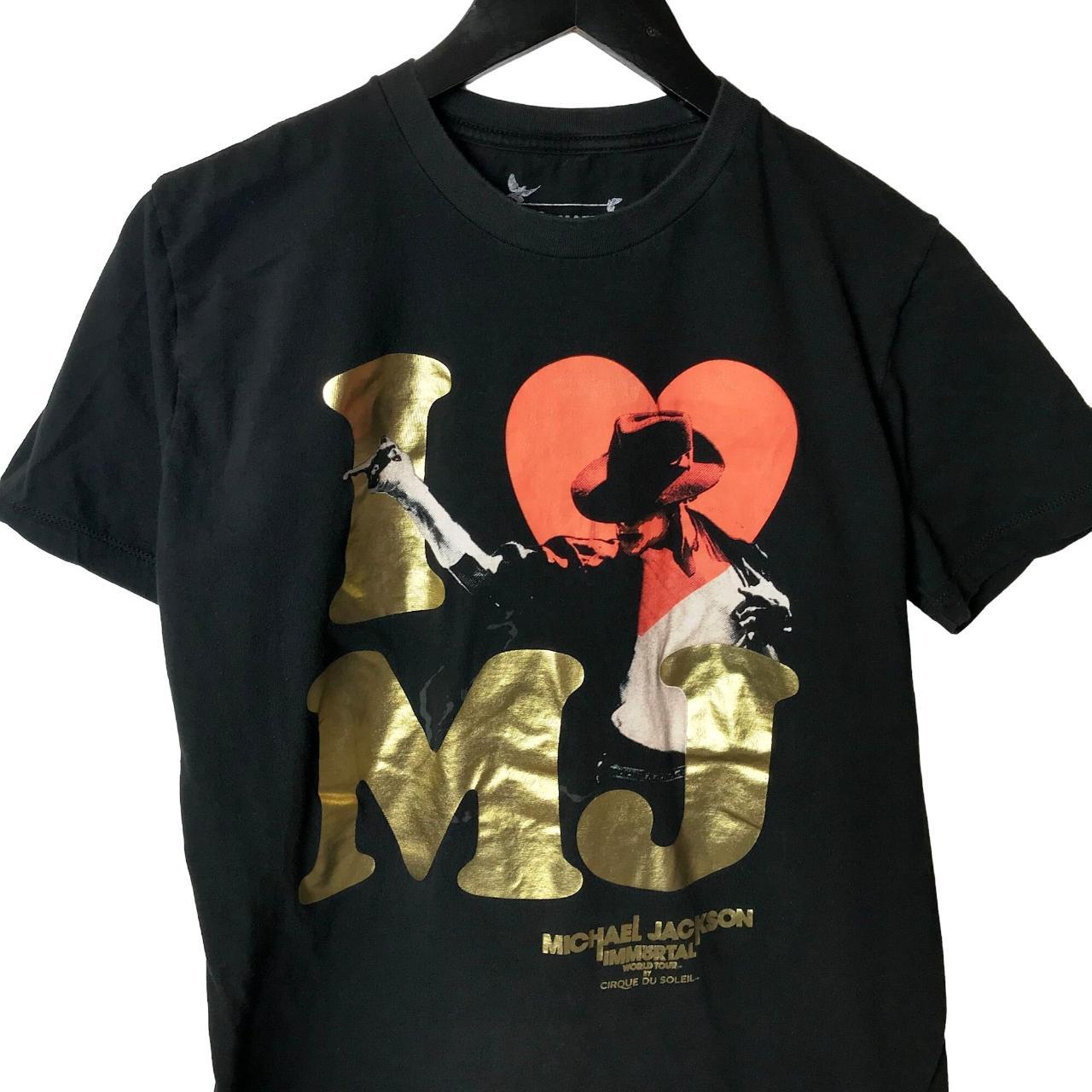 Michael Jackson Immortal World Tour T Shirt King Of - Depop