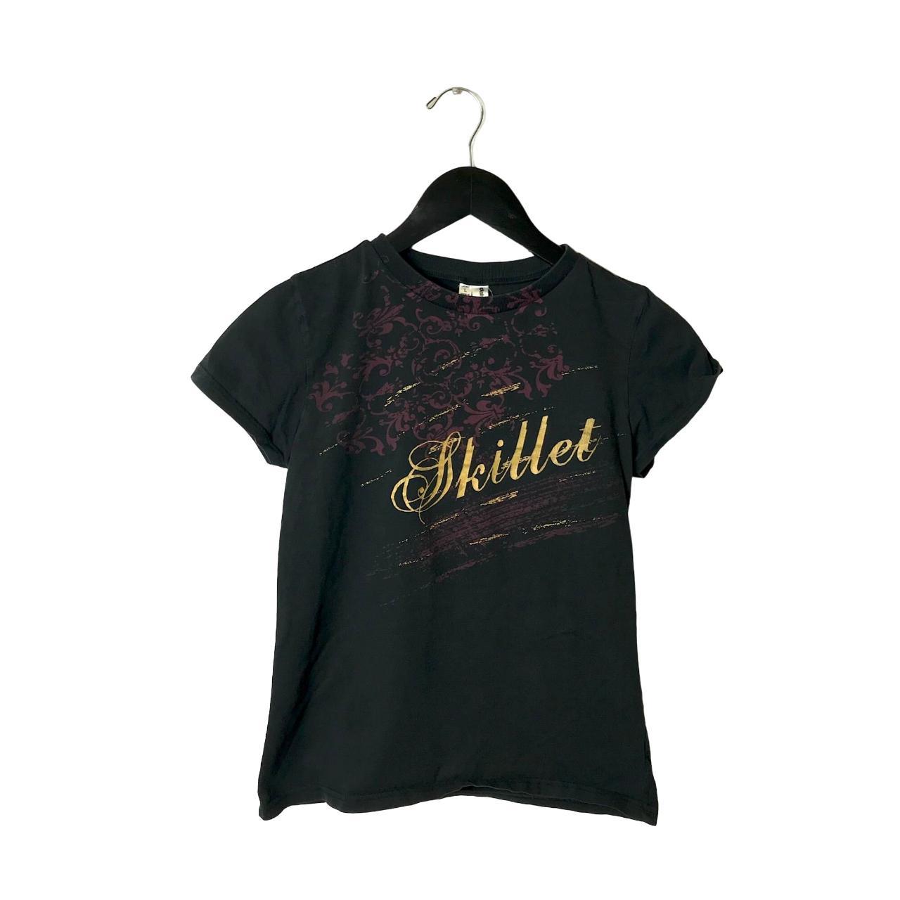 Skillet T Shirt Classic Floral American Christian... - Depop