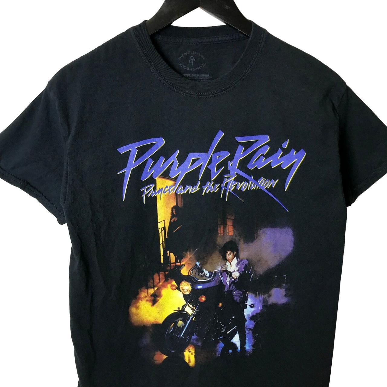 Black prince purple rain graphic best sale t shirt