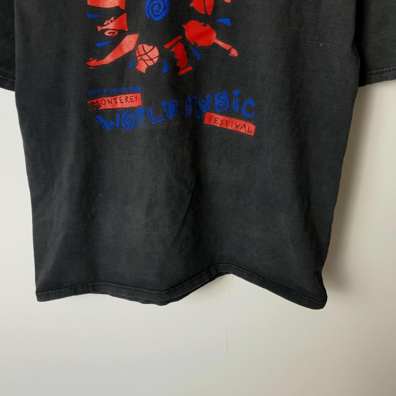 1998 Vintage Monterey World Music Festival T Shirt... - Depop