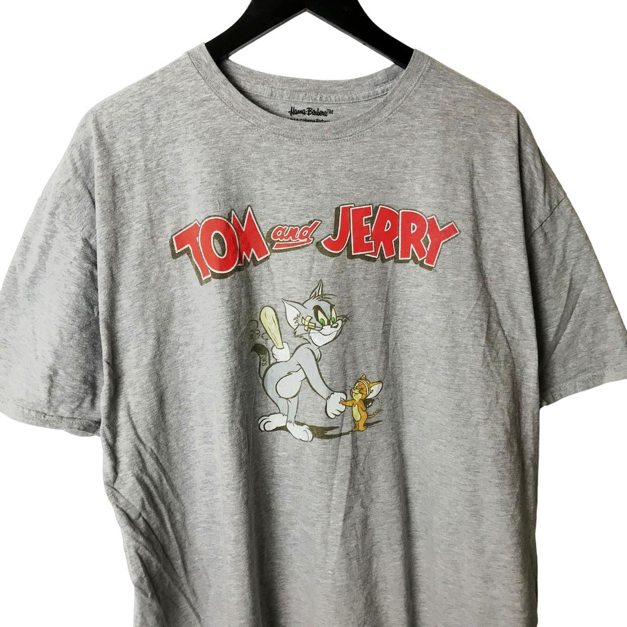 Tom And Jerry T Graphic Shirt Depop Tee... Cartoon Characters 