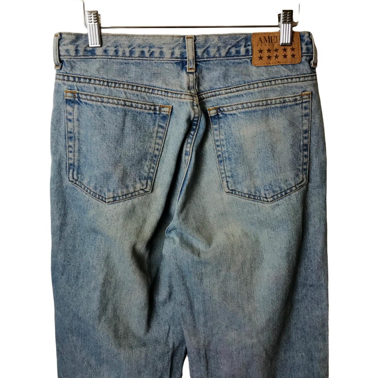 90s Vintage Perry Ellis High Rise Denim Jeans Made... - Depop