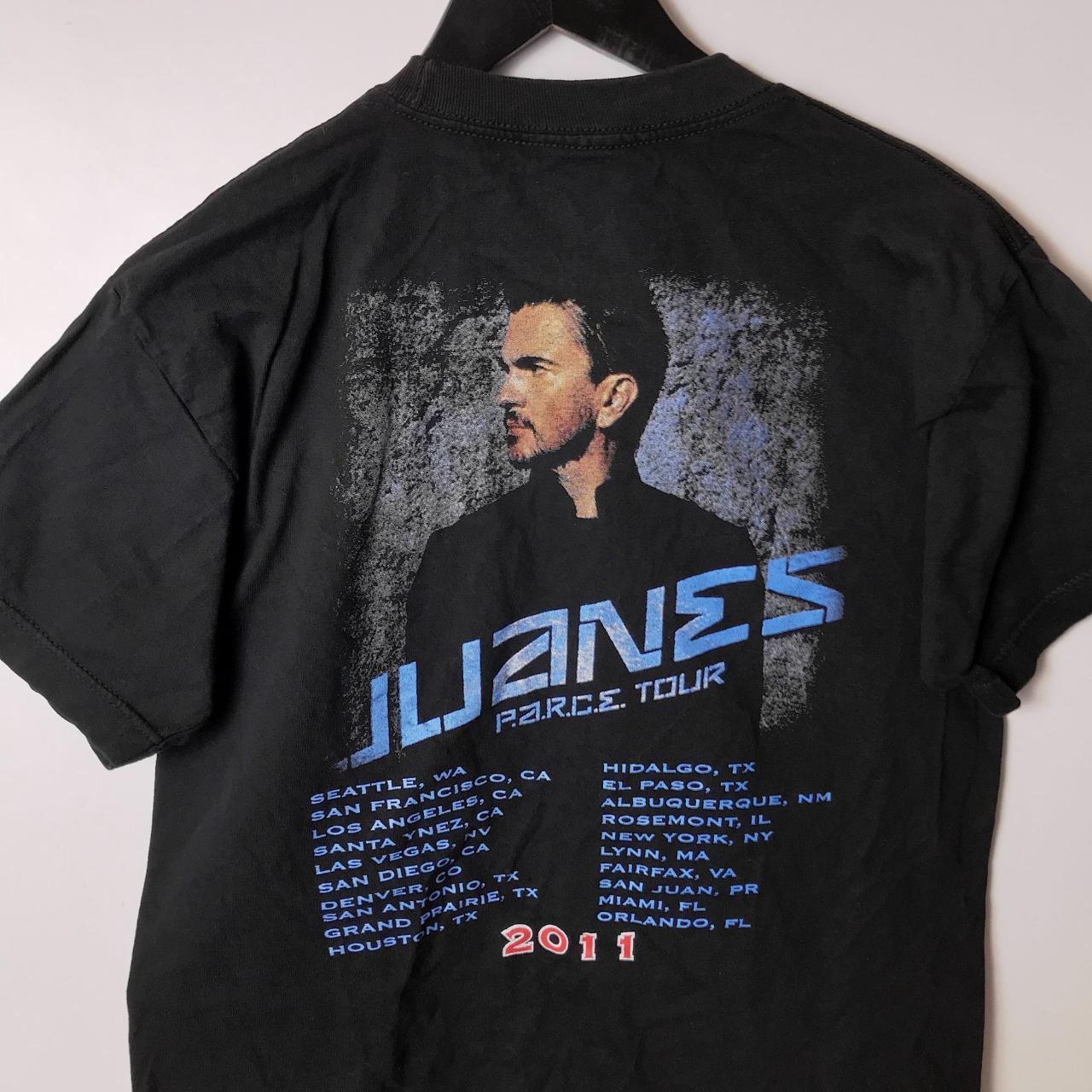 2011 Juanes Parce Tour T Shirt Artist Concert Music... - Depop