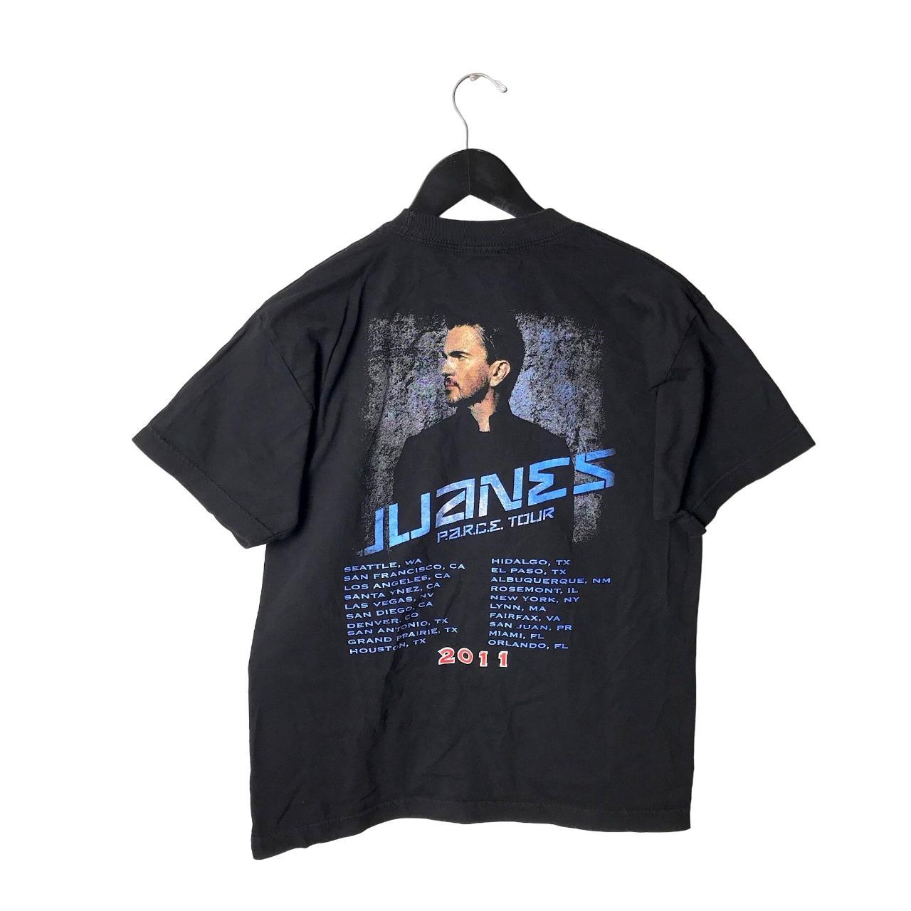 2011 Juanes Parce Tour T Shirt Artist Concert Music... - Depop