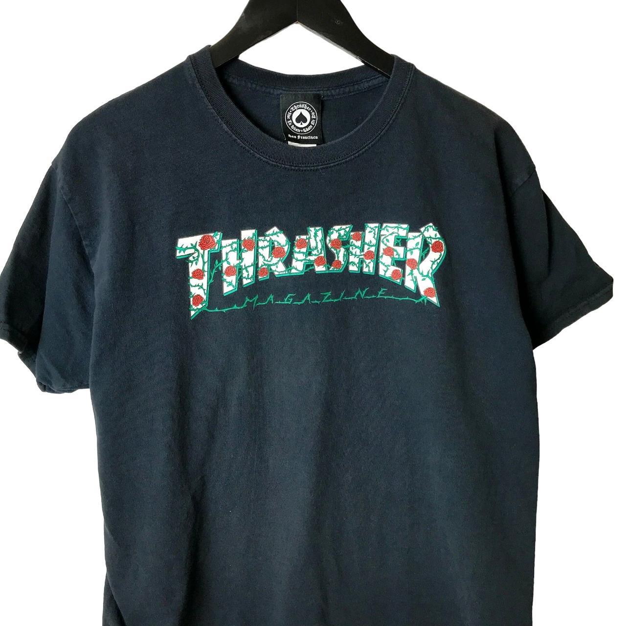 Black and green thrasher 2024 shirt