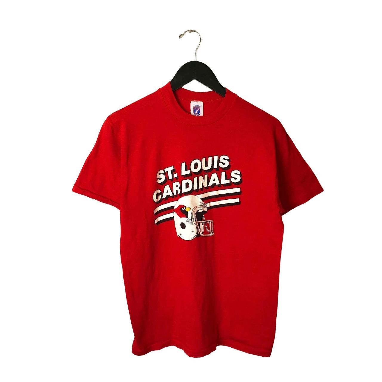 MLB St. Louis Cardinals Women's Short Sleeve White Graphic Tee