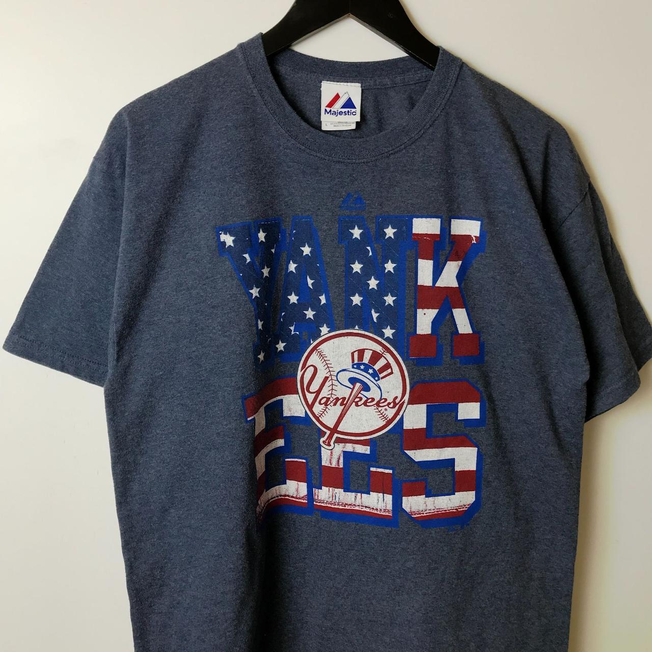 Majestic New York Yankees T Shirt Baseball Team MLB... - Depop