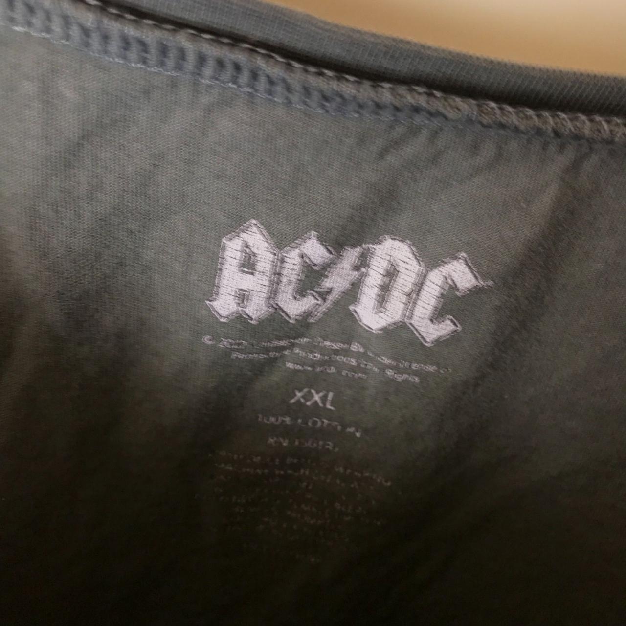 2012 ACDC High Voltage T Shirt Rock Band Graphic Tee... - Depop