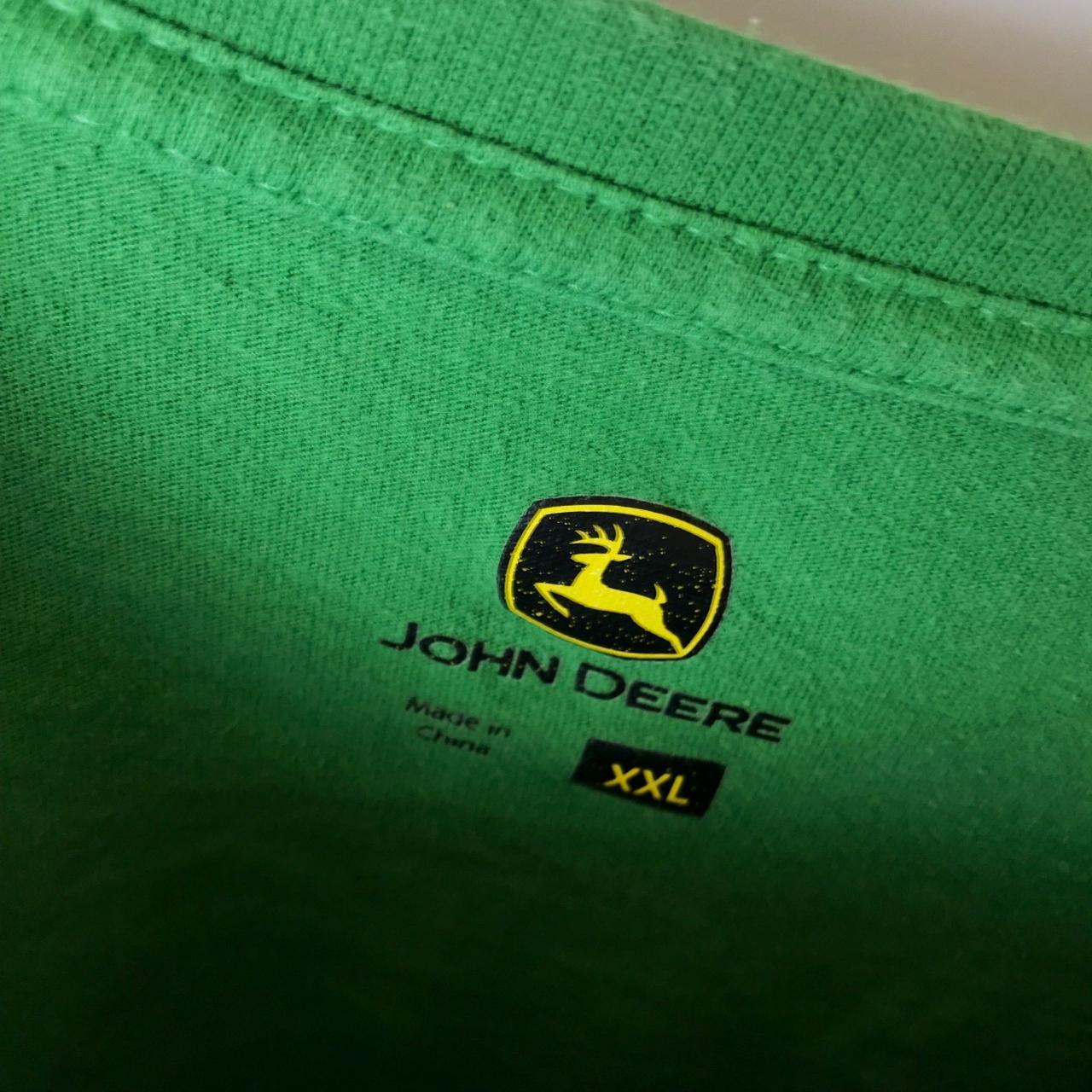 John Deere Quality Tractors T Shirt Adult Green 2xl Depop 3215