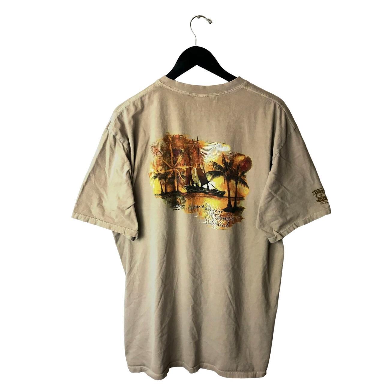 Crazy Shirts Kona Coffee Dyed T Shirt Adult Brown XL... Depop