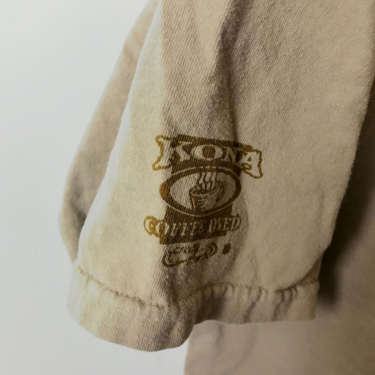 Crazy Shirts Kona Coffee Dyed T Shirt Adult Brown XL... Depop