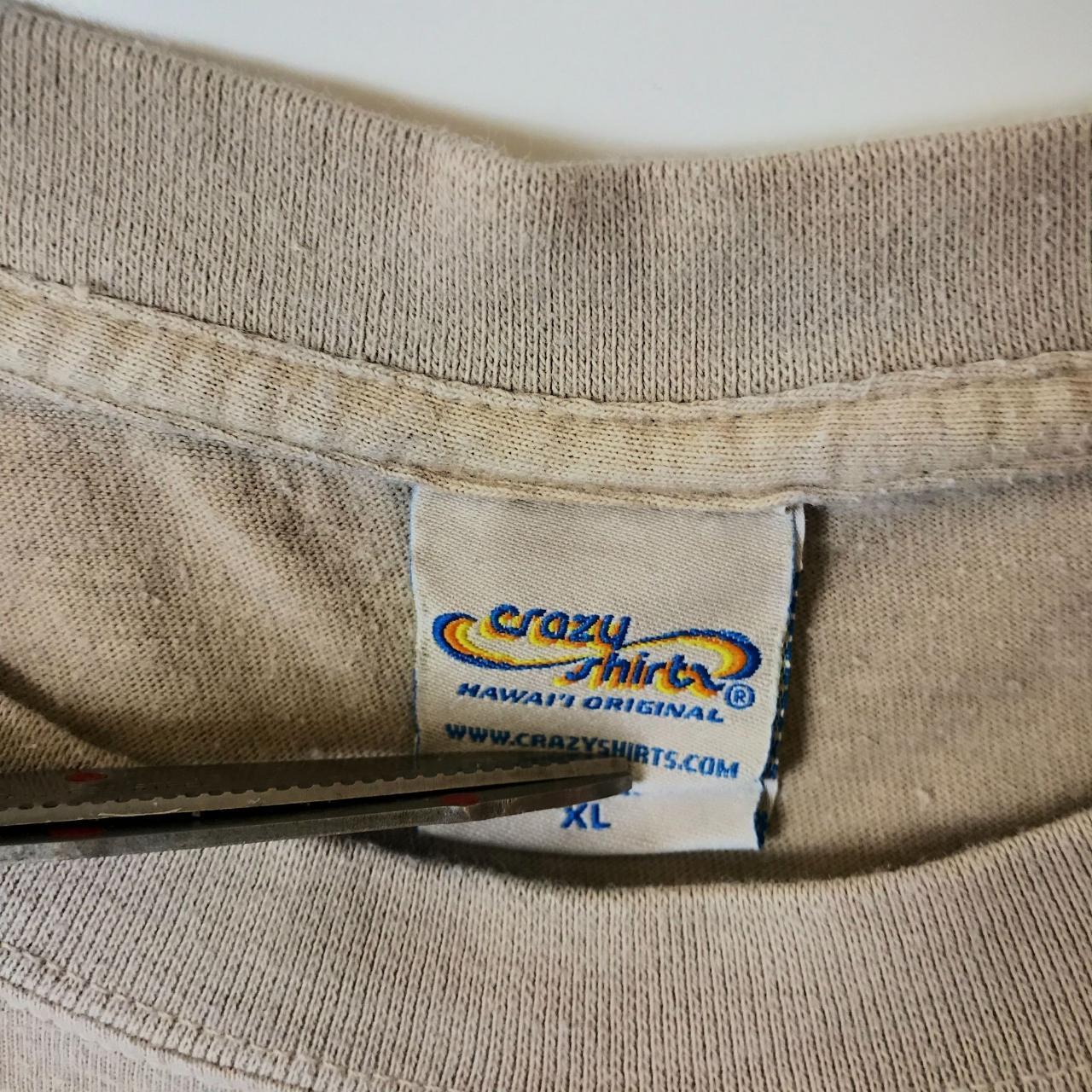 Crazy Shirts Kona Coffee Dyed T Shirt Brown XL Extra... Depop