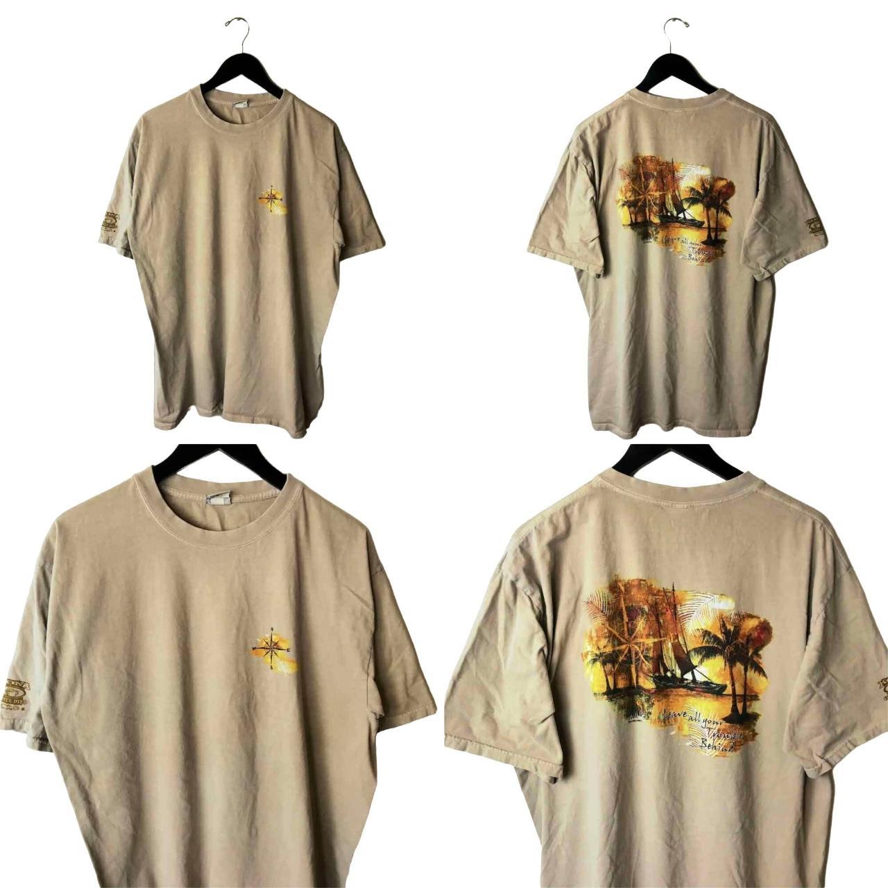 Crazy Shirts Kona Coffee Dyed T Shirt Brown XL Extra... Depop