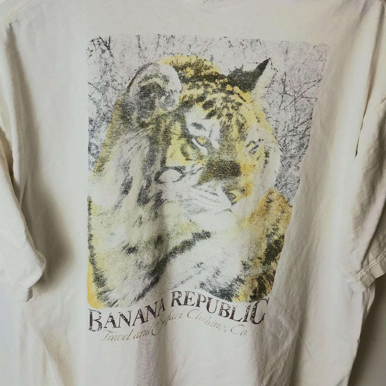 Vintage Banana Republic Travel Safari T Shirt USA...