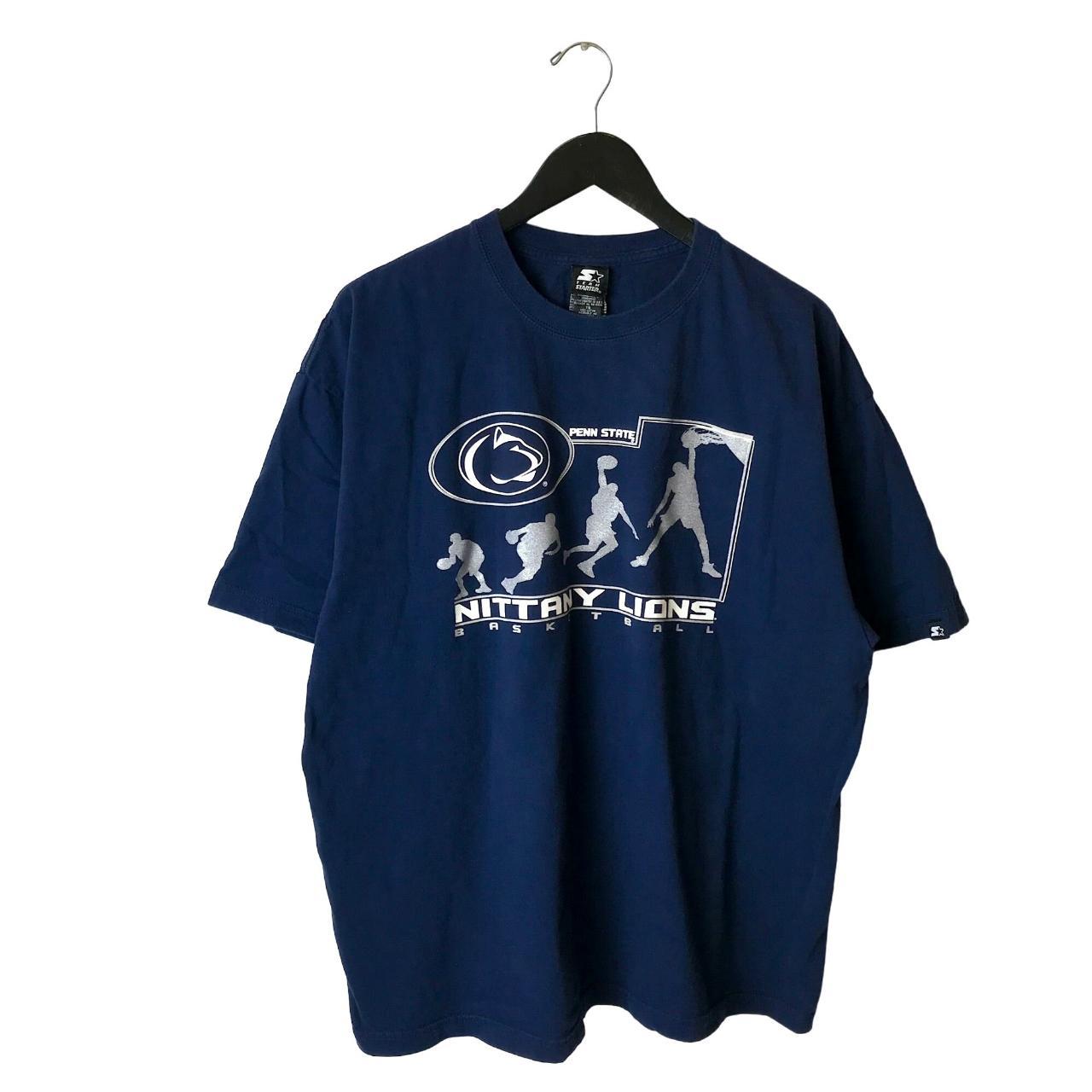 Vintage Starter Penn State Nittany Lions T Shirt 90s... - Depop