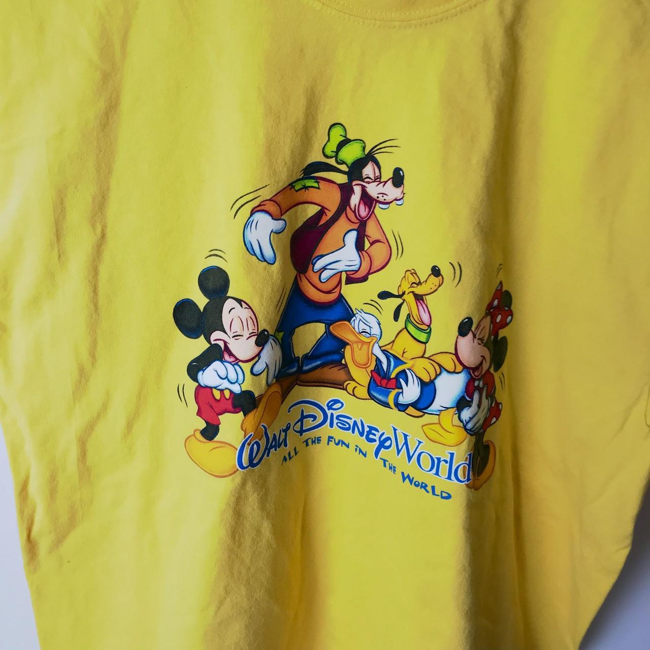 yellow disney shirt urban outfitters