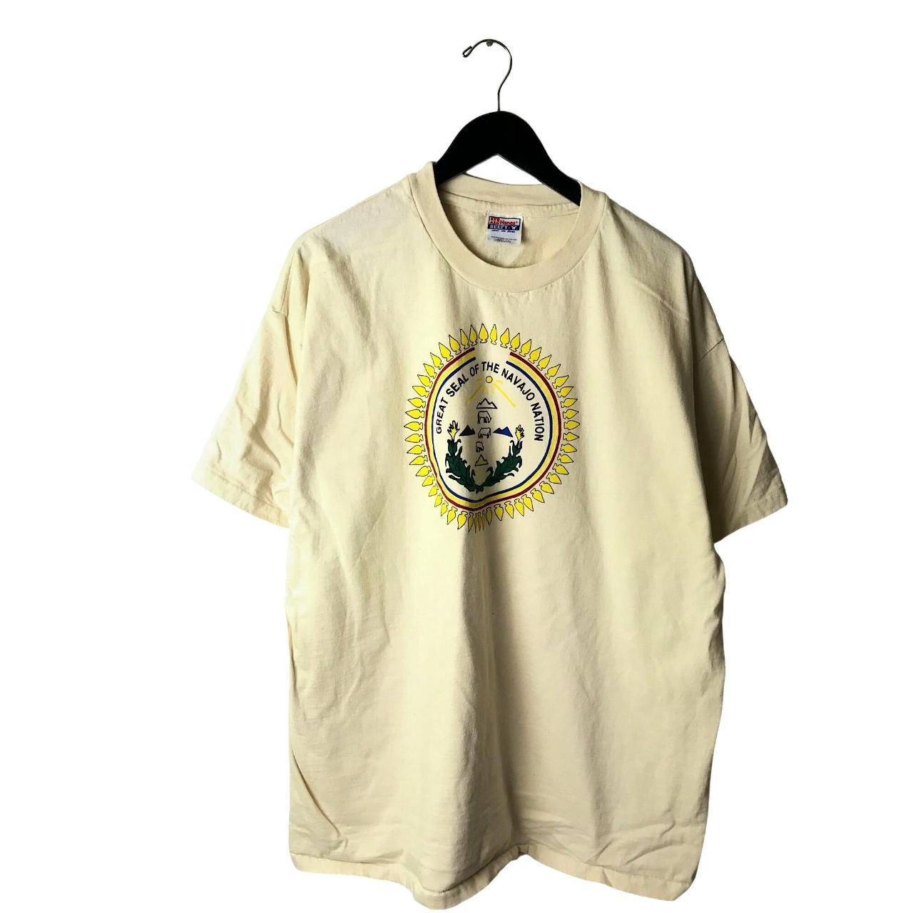 90s Vintage Great Seal Of The Navajo Nation T Shirt...