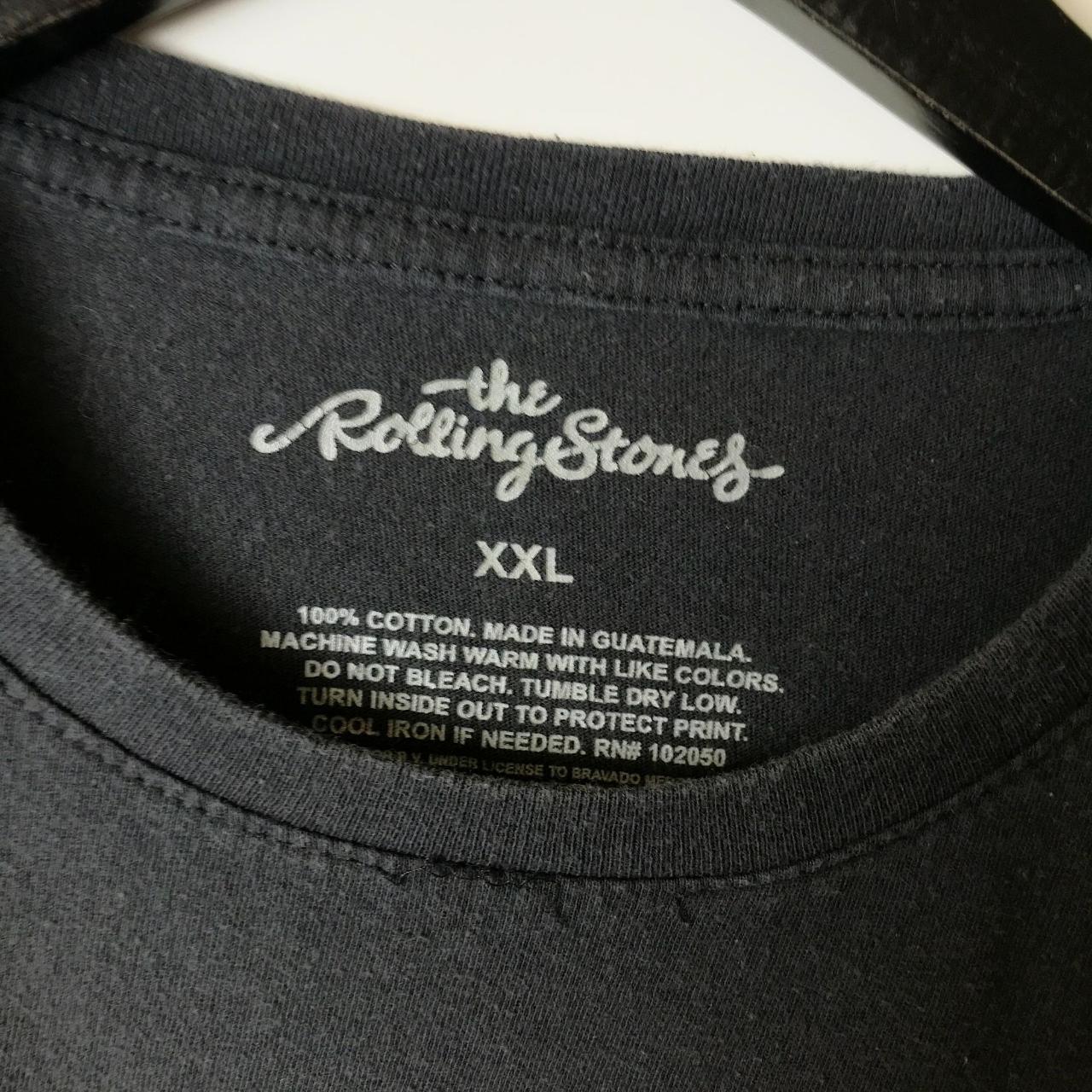 The Rolling Stones US Tour T Shirt Black 2XL XXL... - Depop