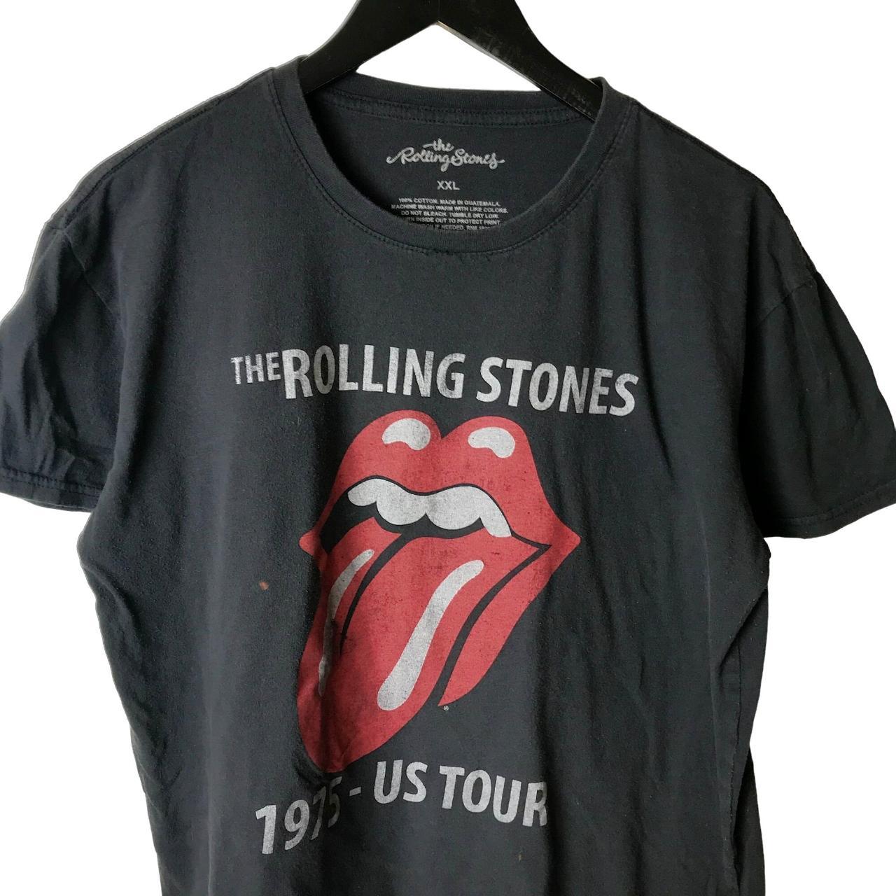 The Rolling Stones US Tour T Shirt Black 2XL XXL... - Depop