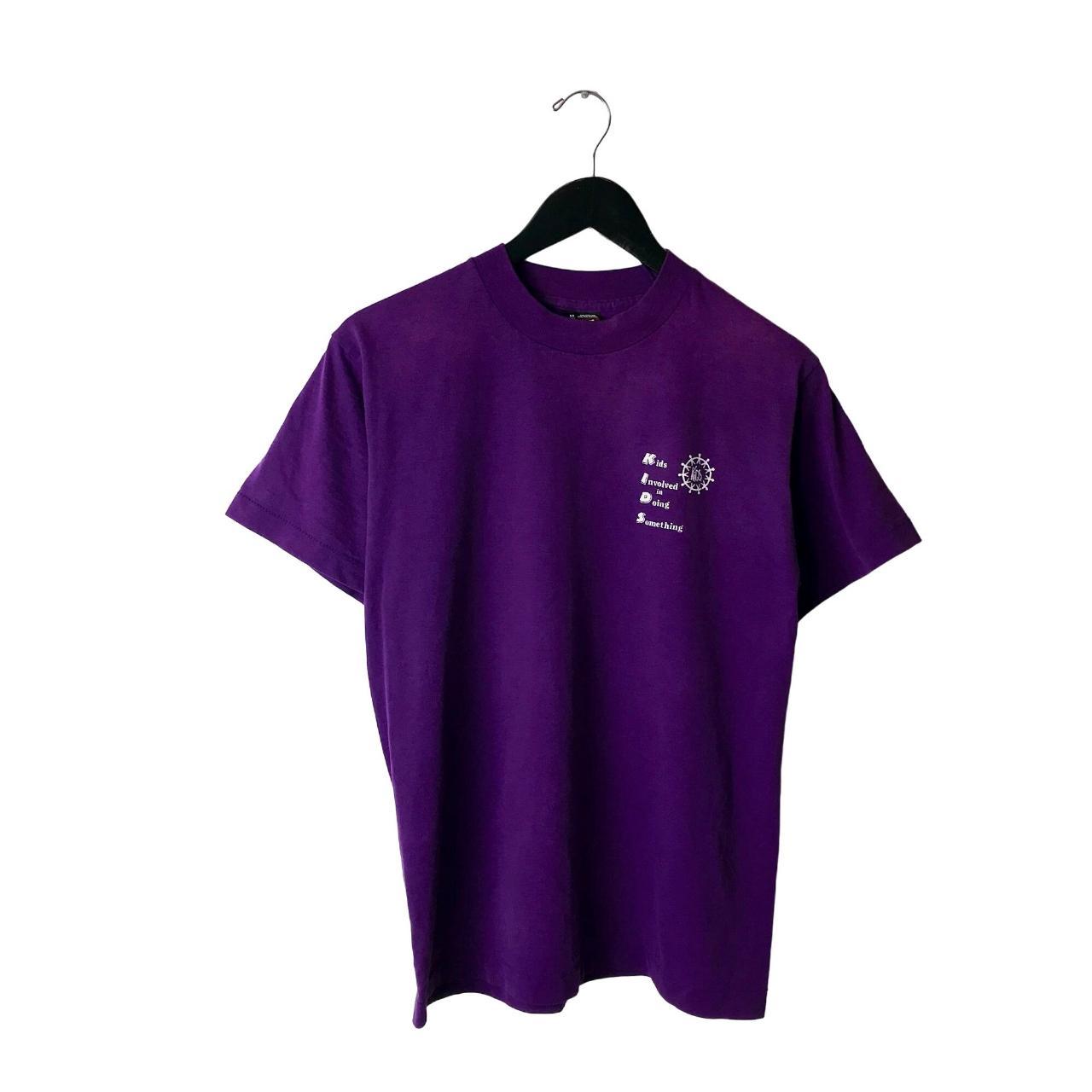 Fruit of The Loom Men's T-Shirt - Purple - L