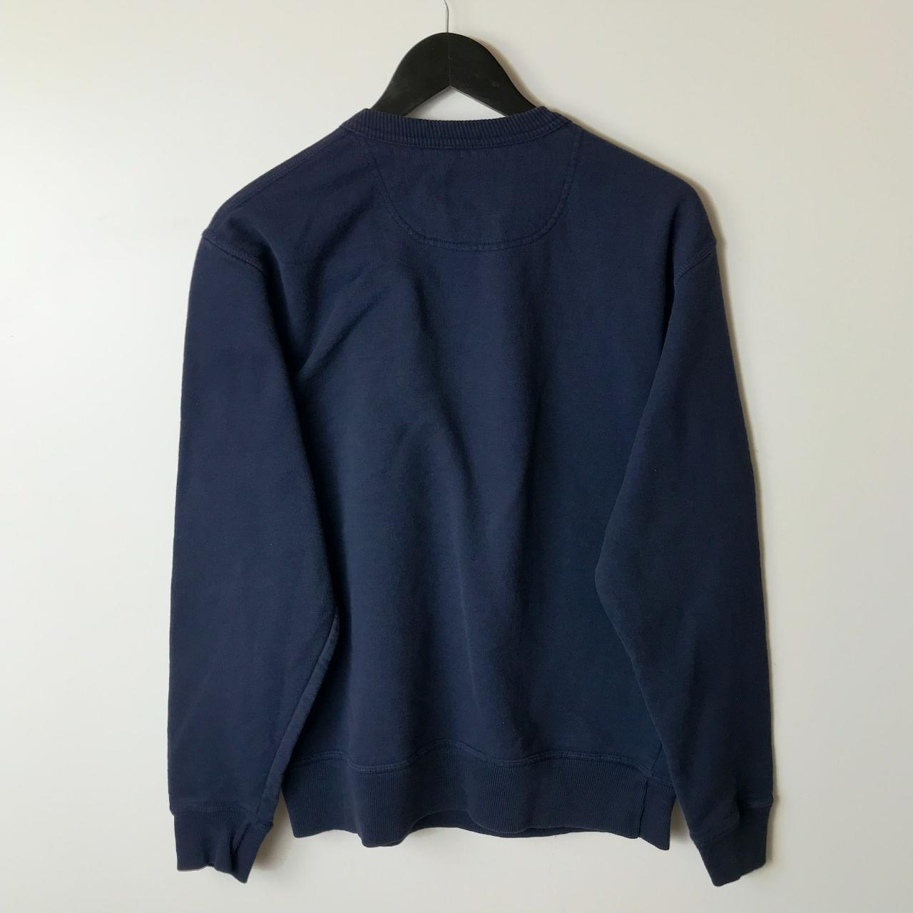 Vintage Champion Crewneck Sweatshirt Blue M Medium... - Depop