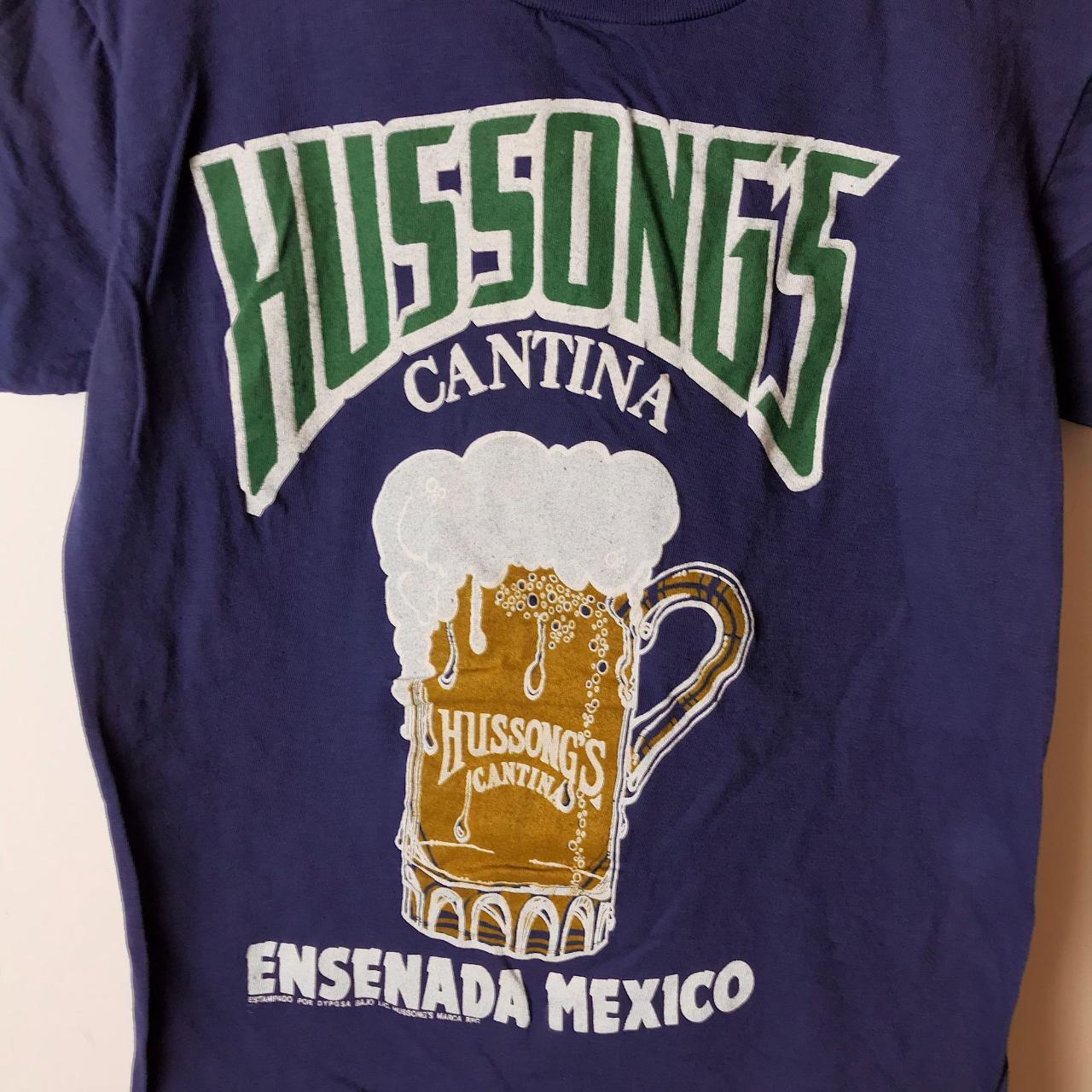 Vintage Hussong's Cantina Ensenada Mexico T Shirt... - Depop