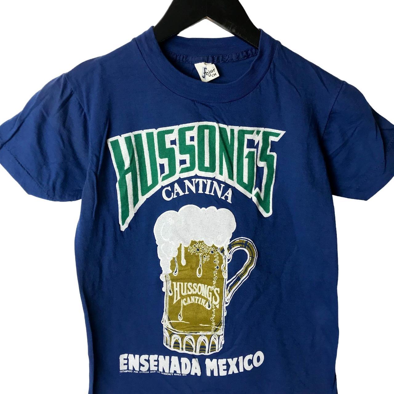 Vintage Hussong's Cantina Ensenada Mexico T Shirt... - Depop