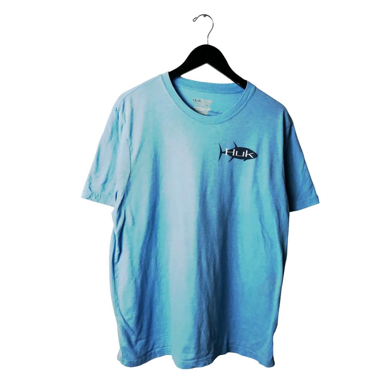 Huk Performance Fishing T Shirt Adult Blue XL Extra - Depop